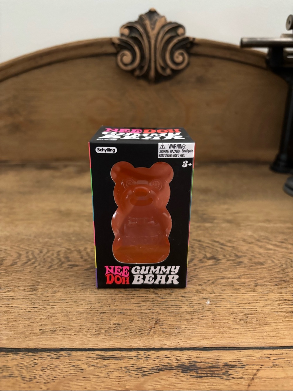 Schylling Neo Doh Gummy Bear Sensory Toy - Orange